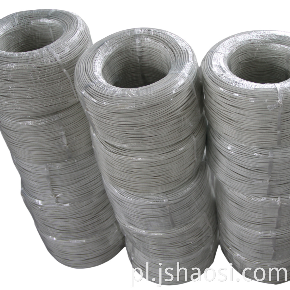 Silicone rubber wire